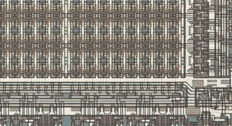 RAM fragment with control logic