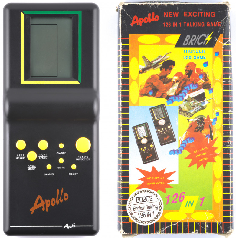 Typical Apollo case and box